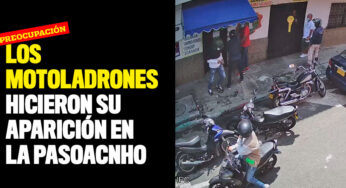 VIDEO: Tres ladrones en moto vuelven a robar en Cali
