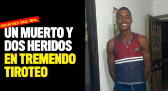 José murió en medio de una balacera