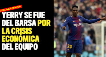 Exdirigente del Barcelona: "si el club hubiera estado bien de dinero, Yerry se hubiera quedado"