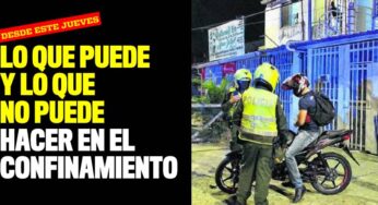 Esto es lo que puede hacer y lo que no durante el toque de queda continuo