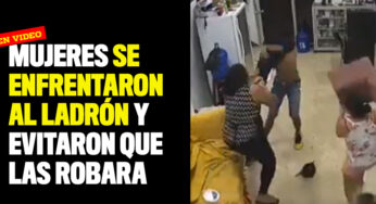 Mujeres se enfrentaron al ladrón y evitaron que las robara