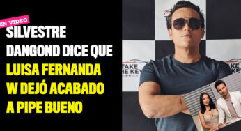 Silvestre Dangond dice que Luisa Fernanda W dejó acabado a Pipe Bueno
