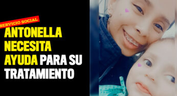 Antonella necesita ayuda para su tratamiento