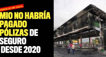Concejo denuncia que MIO no paga pólizas de seguro desde 2020