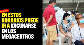 En estos horarios puede ir a vacunarse en los megacentros