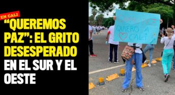 "Queremos paz": el grito desesperado de vecinos del sur y el oeste de Cali