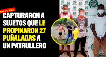 Capturaron a sujetos que le propinaron 27 puñaladas a un patrullero