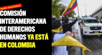 Comisión Interamericana de Derechos Humanos ya está en Colombia