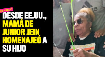 Mamá de Junior Jein homenajeó a su hijo cantando 'Amor eterno'