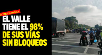 El Valle tiene el 98% de sus vías sin bloqueos