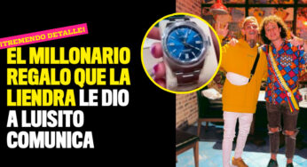 El millonario regalo que le dio La Liendra a Luisito Comunica