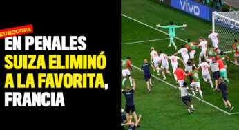 ¡Partidazo! Se fueron a extratiempo y en penales, Suiza eliminó a Francia