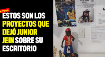 Estos son los proyectos que dejó Junior Jein sobre su escritorio