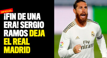 ¡Fin de una era! Sergio Ramos deja el Real Madrid