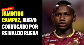 Jaminton Campaz, nuevo convocado por Reinaldo Rueda