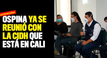 Jorge Iván Ospina ya se reunió con la CIDH que está en Cali