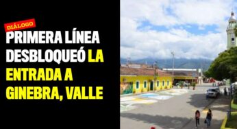 Primera línea desbloqueó la entrada a Ginebra, Valle