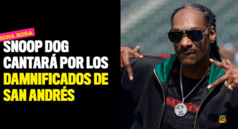 Snoop Dog cantará por los damnificados de San Andrés