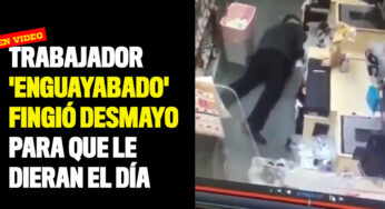 Trabajador 'enguayabado' fingió desmayo para que le dieran el día libre