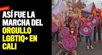FOTOS: Así fue la marcha por del Orgullo Lgbtiq+ se realizó en Cali este domingo