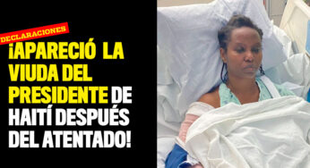 Estas son las primeras fotos de la viuda del presidente de Haití después del atentado