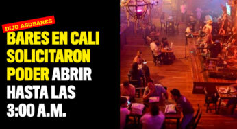Bares en Cali piden poder abrir hasta las 3:00 de la mañana