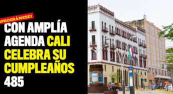 Con amplía agenda de actividades Cali celebra su cumpleaños 485