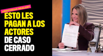 Esto les pagan a los actores de Caso Cerrado