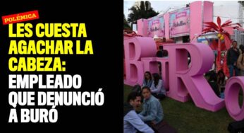 Les cuesta agachar la cabeza: empleado que denunció a Buró por una pizza