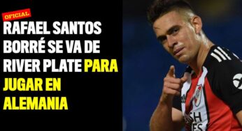 Rafael Santos Borré se va de River Plate para jugar en Alemania