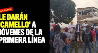 Le darán 'camello' a 100 jóvenes de las resistencias de Cali