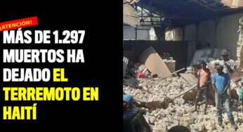 Más de 1.297 muertos ha dejado el terremoto en Haití