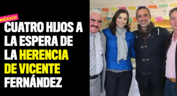 Cuatro hijos a la espera de la herencia de Vicente Fernández