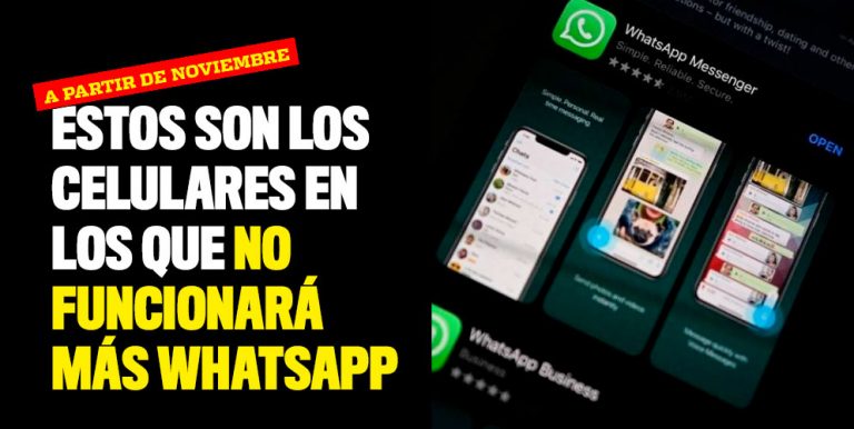 Estos Son Los Celulares En Los Que No Funcionará Más Whatsapp A Partir De Noviembre 6280