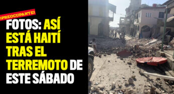 Fotos: Así está Haití tras el terremoto de este sábado