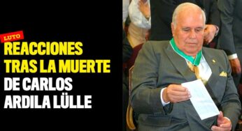 Reacciones tras la muerte de Carlos Ardila Lülle
