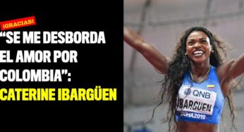 “Se me desborda el amor por Colombia”: Caterine Ibargüen se despide de Tokio