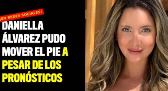VIDEO: Daniella Álvarez pudo mover el pie a pesar de los pronósticos