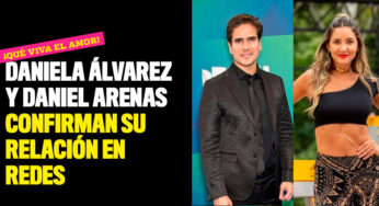 Daniela Álvarez y Daniel Arenas confirman su relación en redes