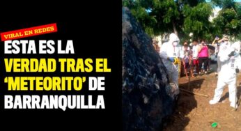 Esta es la verdad tras el 'meteorito' de Barranquilla