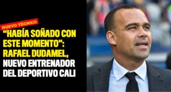 "Había soñado con este momento": Rafael Dudamel, nuevo entrenador del Deportivo Cali