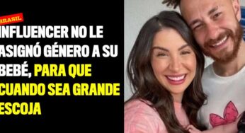 Influencer no le asignó género a su bebé, para que cuando sea grande escoja