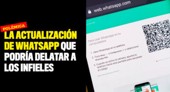 La actualización de WhatsApp que podría delatar a los infieles