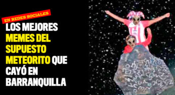 Los mejores memes del supuesto meteorito que cayó en Barranquilla