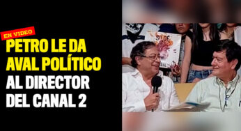 Petro le da aval político al director del Canal 2