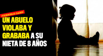 ¡Terrible caso! Un abuelo violaba y grababa a su nieta de ocho años