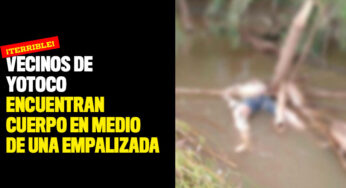 Vecinos de Yotoco encuentran cuerpo en medio de una empalizada