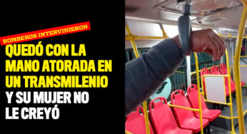 La tóxica no le creyó que estaba atrapado, bomberos hablaron con ella