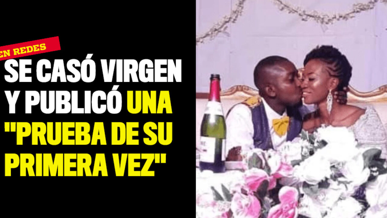 Se casó virgen y publicó una 