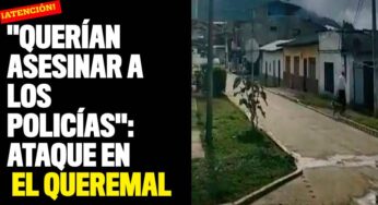 "Querían asesinar a los policías": sobre hostigamiento en El Queremal